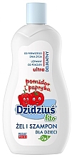 Fragrances, Perfumes, Cosmetics Gel-Shampoo "Tomato & Paprika" - Dzidzius Fito