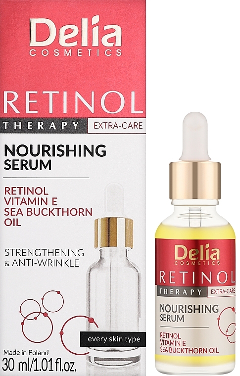 Nourishing Face Serum - Delia Retinol Therapy Nourishing Serum — photo N3