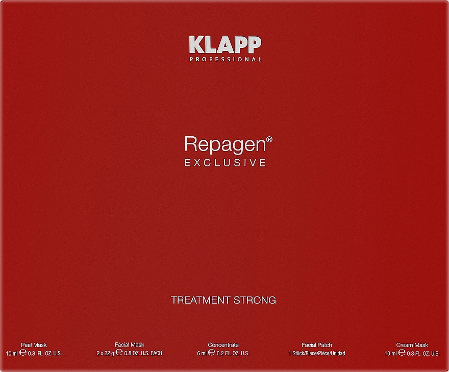 Set, 6 products - Klapp Repagen Exclusive Strong — photo N2