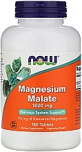 Minerals Magnesium Malate, 1000mg - Now Foods Magnesium Malate Tablets — photo N4