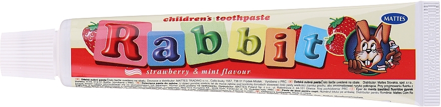 Set - Mattes Rabbit Children (toothpaste/80g + toothbrush) — photo N1