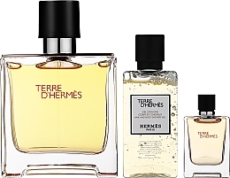 Hermes Terre d'Hermes - Set (parfum/75ml + sh/gel/40ml + parfum/5ml) — photo N2