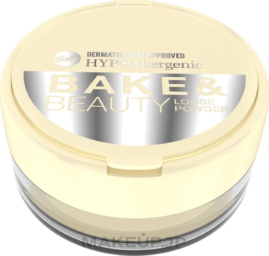 Loose Powder - Bell HypoAllergenic Bake & Beauty Loose Powder — photo 01 - Soft Banana