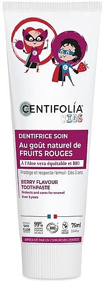 Strawberry Toothpaste for Kids - Centifolia Toothpaste Strawberry Flavour Kids — photo N1