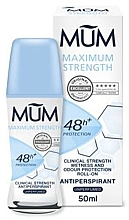 Fragrances, Perfumes, Cosmetics Roll-on Antiperspirant 'Maximum Strength' - Mum Maximum Strength Deo Roll-On