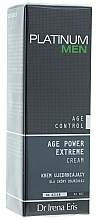 Fragrances, Perfumes, Cosmetics Lifting Face Cream - Dr Irena Eris Platinum Men Age Power Extreme Cream