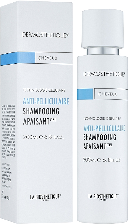 Cell-Active Anti-Dandruff Shampoo for Sensitive Scalp - La Biosthetique Dermosthetique Shampooing Apaisant — photo N2