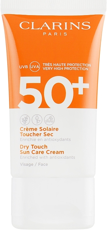 Sun Protection Face Cream - Clarins Sun Care Dry Touch Face Cream SPF 50+ — photo N3