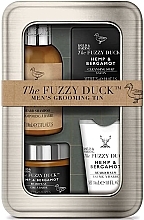 Set, 4 products - Baylis & Harding The Fuzzy Duck Men's Hemp & Bergamot Grooming Tin — photo N1