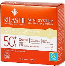 Compact Foundation - Rilastil Sun System Uniform Compact Cream SPF50+ — photo N2