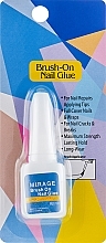 Nail Art Glue - Nails Molekula Brush On Nail Glue — photo N3