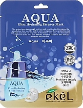 Fragrances, Perfumes, Cosmetics Ultra Moisturizing Sheet Mask - Ekel Aqua Ultra Hydrating Essence Mask