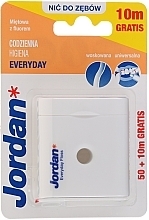 Fragrances, Perfumes, Cosmetics Mint Fluorine Dental Floss - Jordan Everyday Floss InBetween 50m + 10m