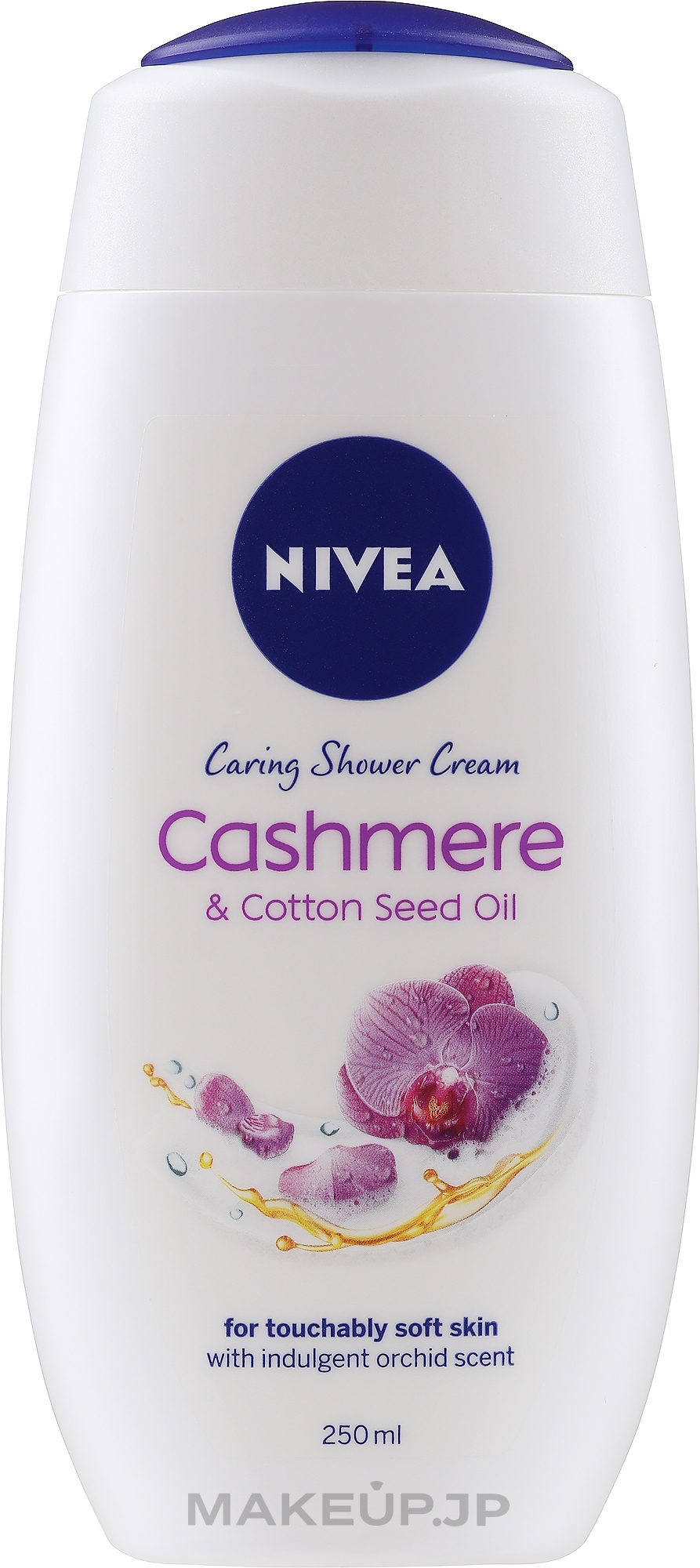 Shower Gel - Nivea Cashmere&Cotton Seed Oil Shower Gel — photo 250 ml