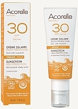 Sunscreen Face Cream SPF 30 - Acorelle Face Sunscreen High Protection SPF 30 — photo N1