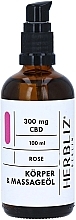 Massage Rose Oil - Herbliz CBD — photo N1