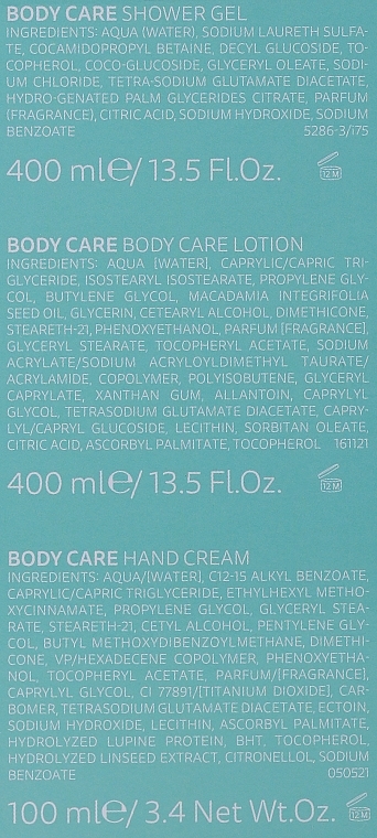 Set - Declare Body Care Xmas Set (sh gel/400ml + b/lot/400ml + h/cr/100ml) — photo N3