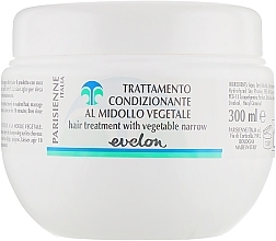 Strengthening Zucchini Conditioner Mask for Weakened Hair - Parisienne Italia Evelon Cream Treatment Black Professional — photo N2
