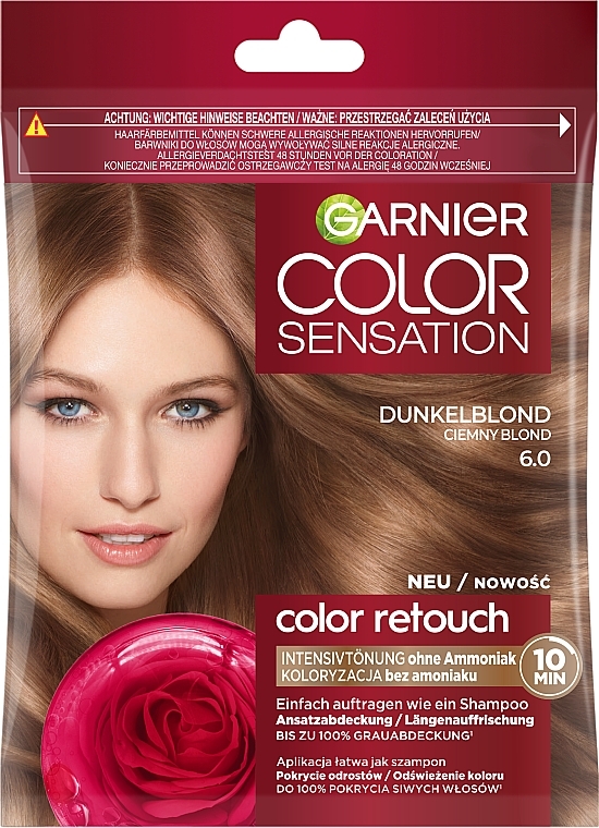 Hair Color Shampoo - Garnier Color Sensation Color Retouch — photo N1