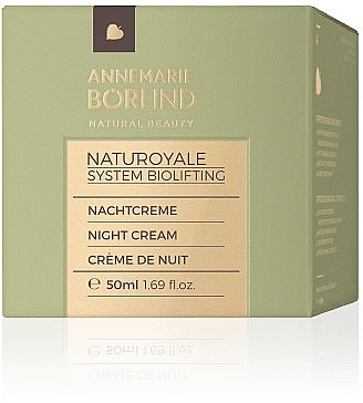 Night Face Cream - Annemarie Borlind Naturoyale System Biolifting Night Cream — photo N2