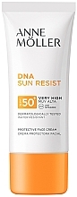 Fragrances, Perfumes, Cosmetics Facial Sun Cream - Anne Moller DNA Sun Resist Protective Face Cream F50+