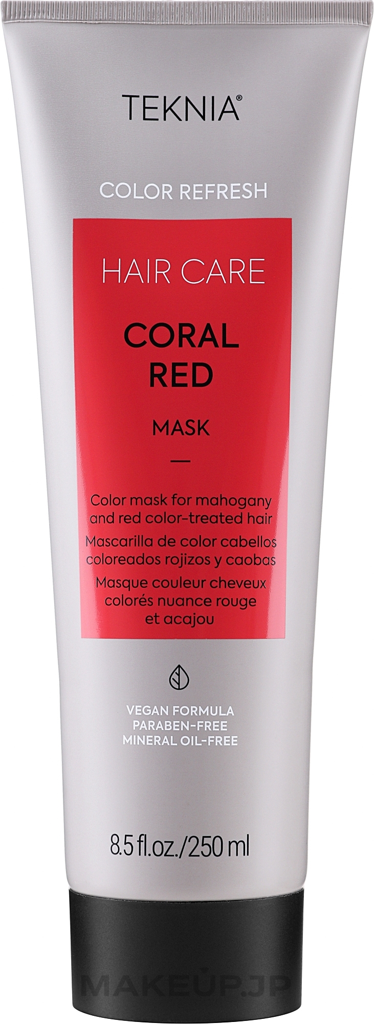 Color Renewing Mask for Red Shades - Lakme Teknia Color Refresh Coral Red Mask — photo 250 ml