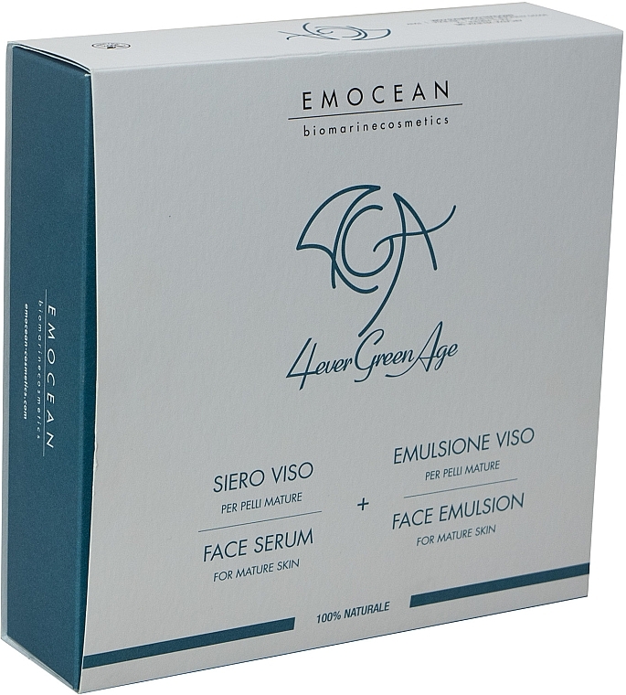 Set - Emocean 4Ever Green (f/emuls/50ml+f/serum/30ml) — photo N9