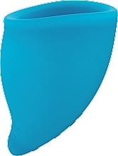 Menstrual cup, turquoise - Fun Factory Fun Cup Size A — photo N1