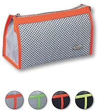 Makeup Bag 94668, grey-red - Top Choice Net — photo N1