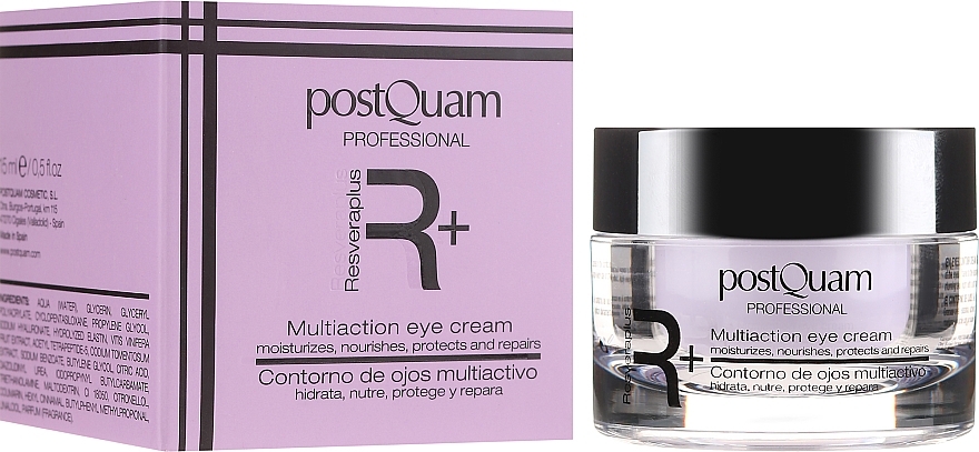 Multiaction Eye Contour Cream - PostQuam Resveraplus Multiaction Eye Cream — photo N4