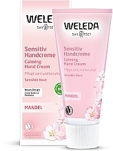 Delicate Almond Hand Cream - Weleda Mandel Sensitiv Handcreme — photo N2