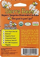 Lip Balm Set with Tangerine & Chamomile Extract - Sierra Bees (lip/balm/4x4,25g) — photo N14