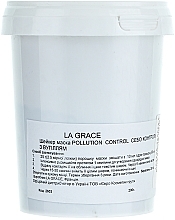 Shaker Alginate Mask 'Charcoal Sebum-Control' - La Grace Masque Polluion Control﻿﻿ — photo N2