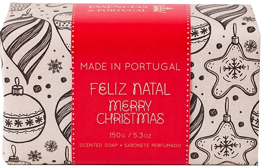 Natural Soap with Roasted Almonds Scent - Essencias De Portugal Feliz Natal Merry Christmas — photo N3