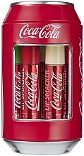 Fragrances, Perfumes, Cosmetics Lip Balms Set in Classic Tin Can - Lip Smacker Coca-Cola (lip/balm/6x4g)