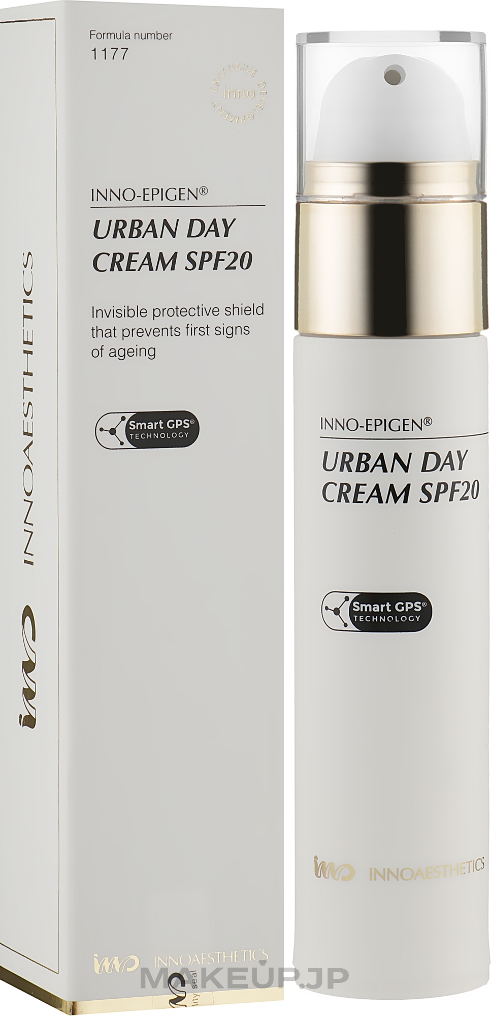 Protective Day Face Cream - Innoaesthetics Epigen 180 Urban Day Cream SPF 20 — photo 50 ml