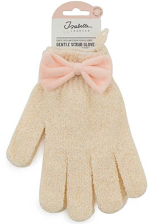 Cream Scrub Gloves - Isabelle Laurier Scrub Gloves — photo N1