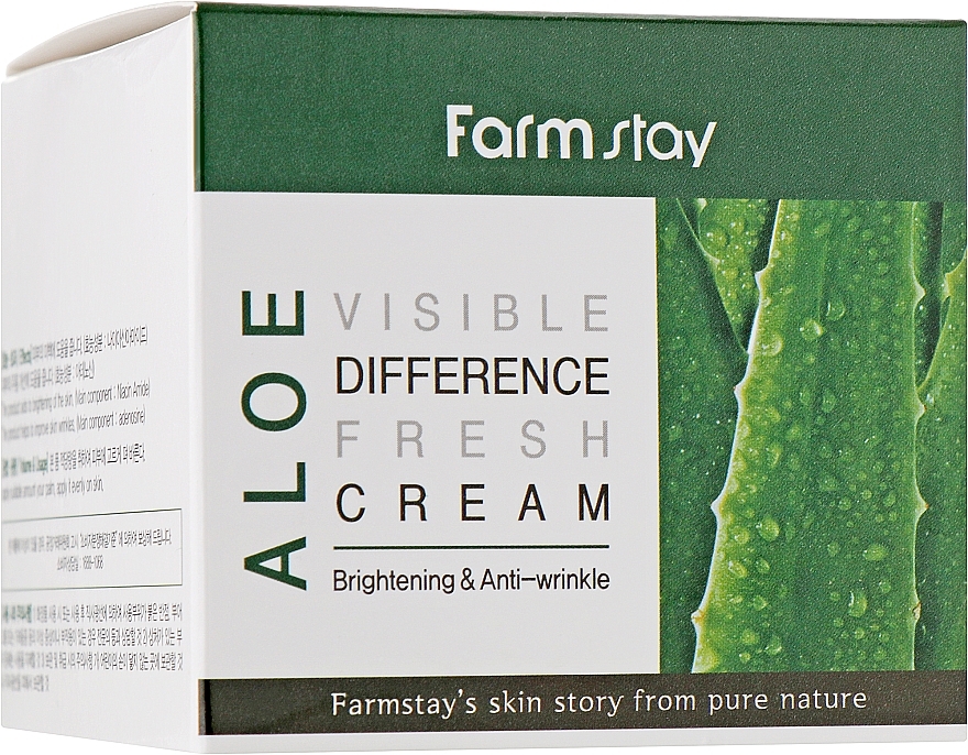 Refreshing Aloe Cream - FarmStay Visible Difference Aloe Fresh Cream — photo N3