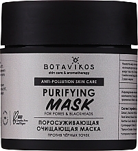 Fragrances, Perfumes, Cosmetics Anti-Blackhead Pigmentation Cleansing Mask - Botavikos Purifying Mask With For Pores & Blackheads