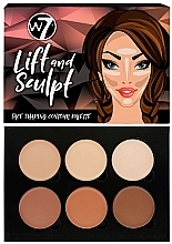 Face Contouring Palette - W7 Lift & Sculpt Face Shaping Contour Palette — photo N3