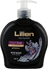 GIFT! Wild Orchid Liquid Cream Soap - Lilien Wild Orchid Cream Soap — photo N1