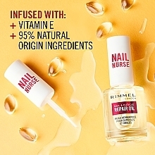 Nail & Cuticle Repair Oil - Rimmel Nail Nurse Nail & Cuticle Repair Oil — photo N7