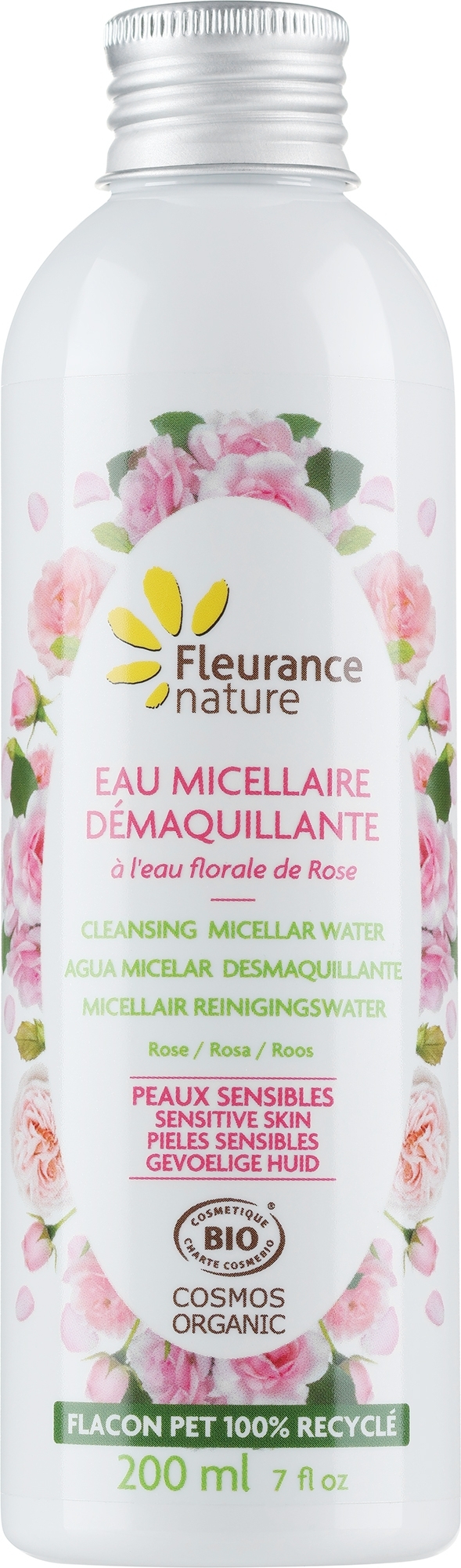 Rose CLeansing Micellar Water - Fleurity Nature Rose Cleansing Micellar Water — photo 200 ml