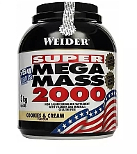 Fragrances, Perfumes, Cosmetics Gainer - Weider Mega Mass 2000 Creamy Vanilla