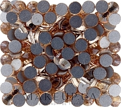 Decorative Nail Crystals 'Crystal Golden Shadow', SS size 12, 100 pcs. - Kodi Professional — photo N1