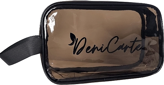 Makeup Bag, 7436, transparent, black - Deni Carte — photo N6