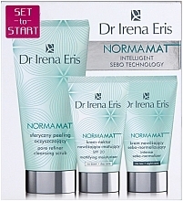 Fragrances, Perfumes, Cosmetics Set - Dr Irena Eris Normamat (scrub/100ml + cr/20ml + cr/20ml)