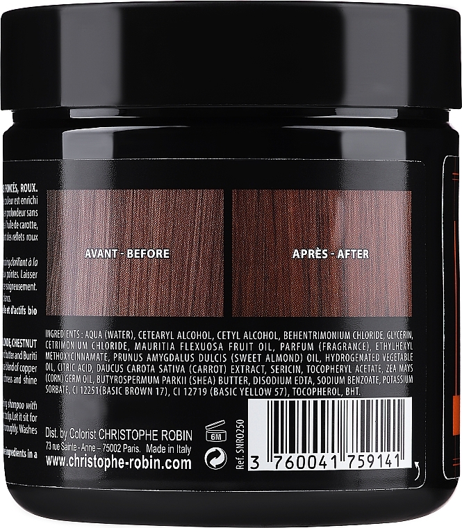 Coloting Hair Mask - Christophe Robin Shade Variation Care — photo N2