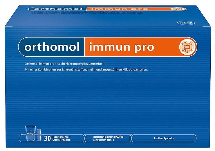 30-Day Vitamins Probiotic, granules - Orthomol Immun Pro — photo N1