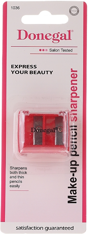 Double Pencil Sharpener, 1036, red - Donegal — photo N3